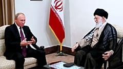 دیدار پوتین با خامنه‌ای در سال ۲۰۱۸
