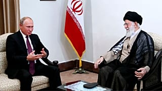 دیدار پوتین با خامنه‌ای در سال ۲۰۱۸