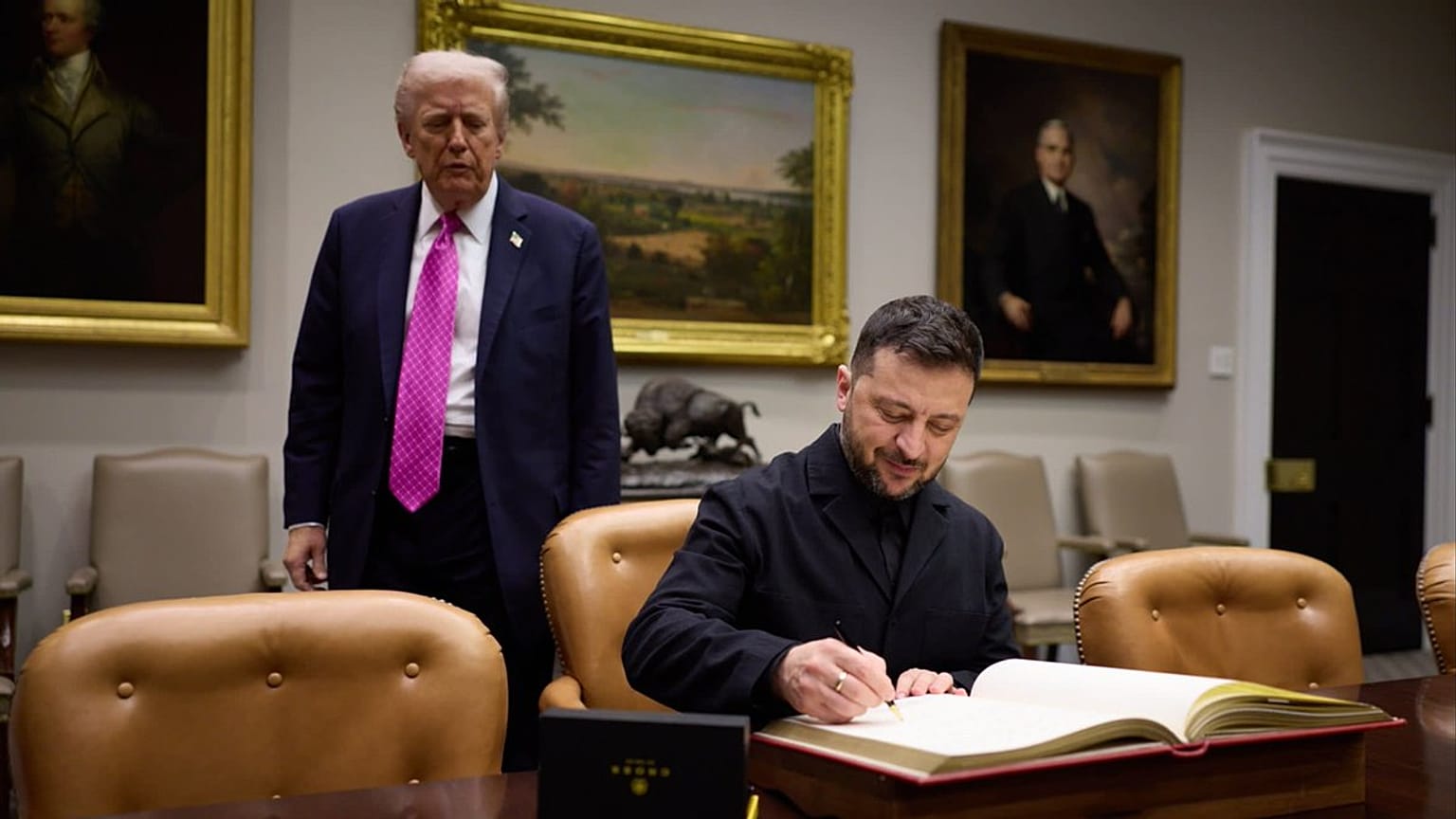 Trump és Zelenszkij