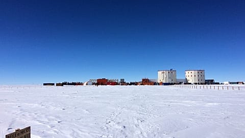 Image shows the Concordia Station, where the Ice Memory Sanctuary is being built in Antarctica
