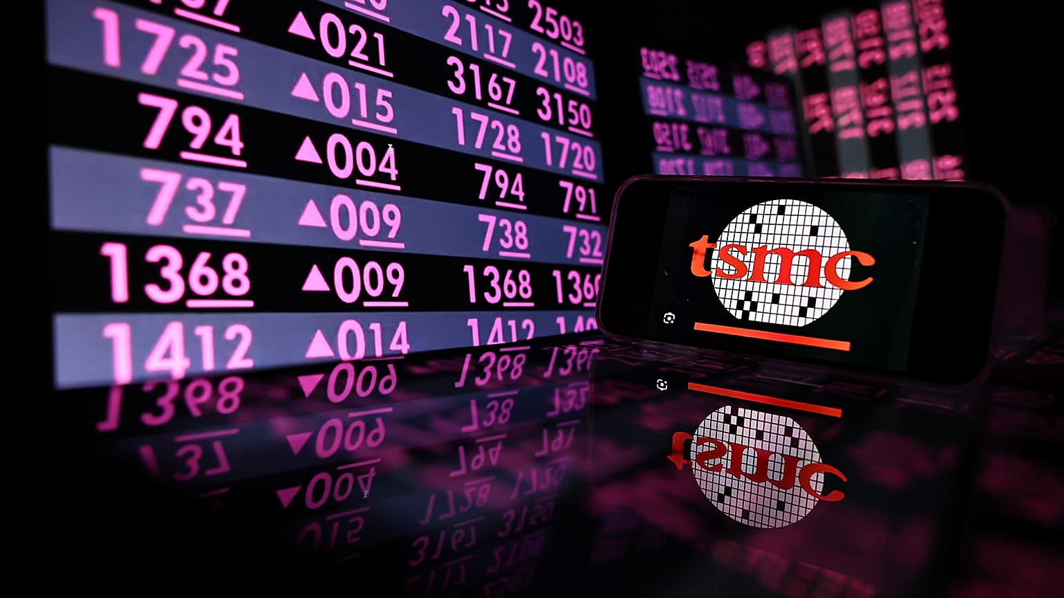 FILE. From Taiwan to the world: TSMC supports global allies.