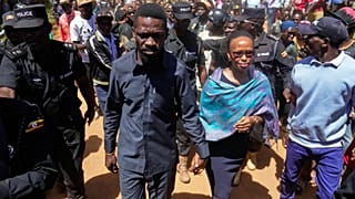 Uganda election: Bobi Wine and wife cast votes, internet shutdown persists