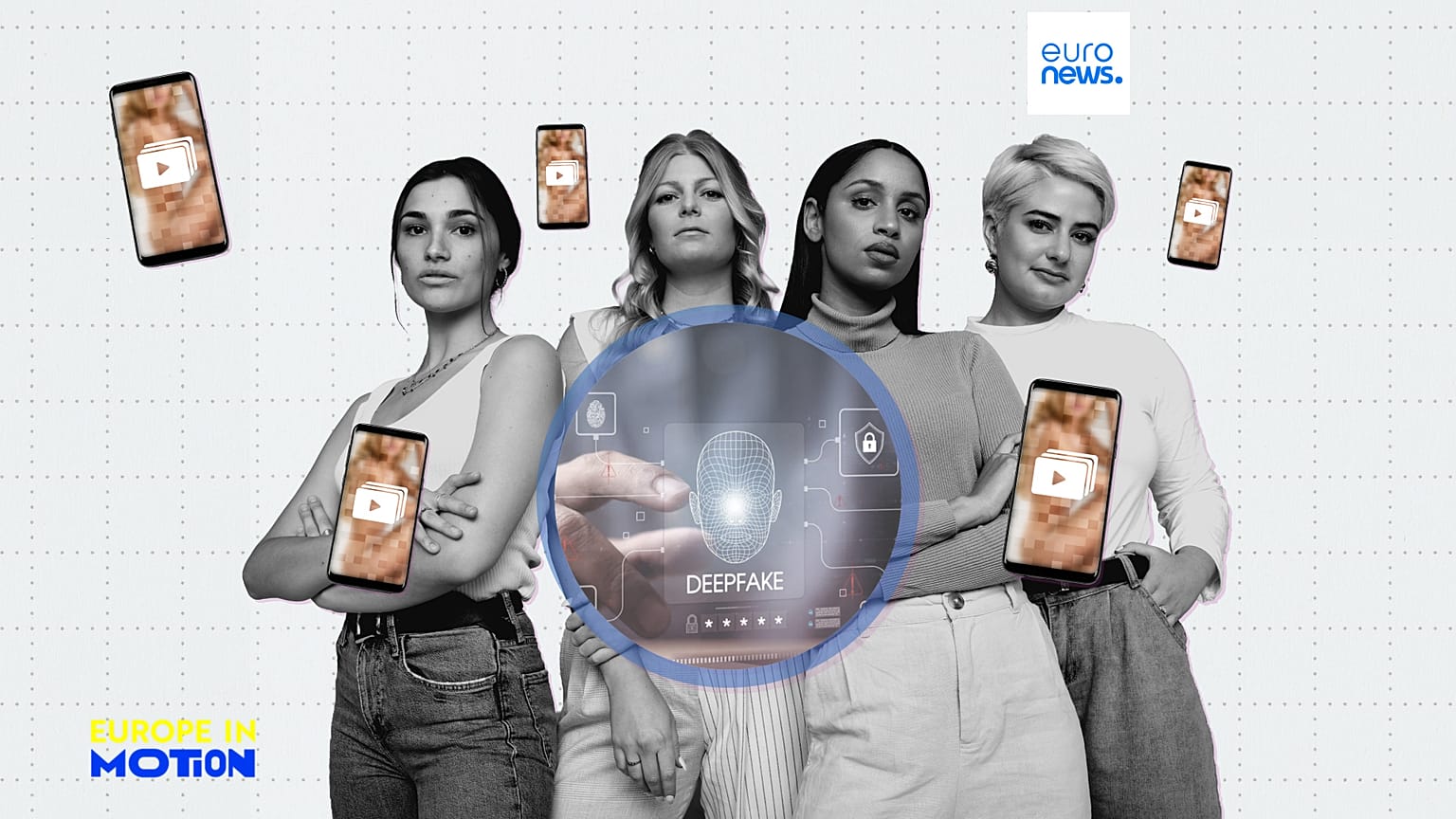 More than 90% of deepfake videos online are pornographic in nature, with women almost exclusively the target. 