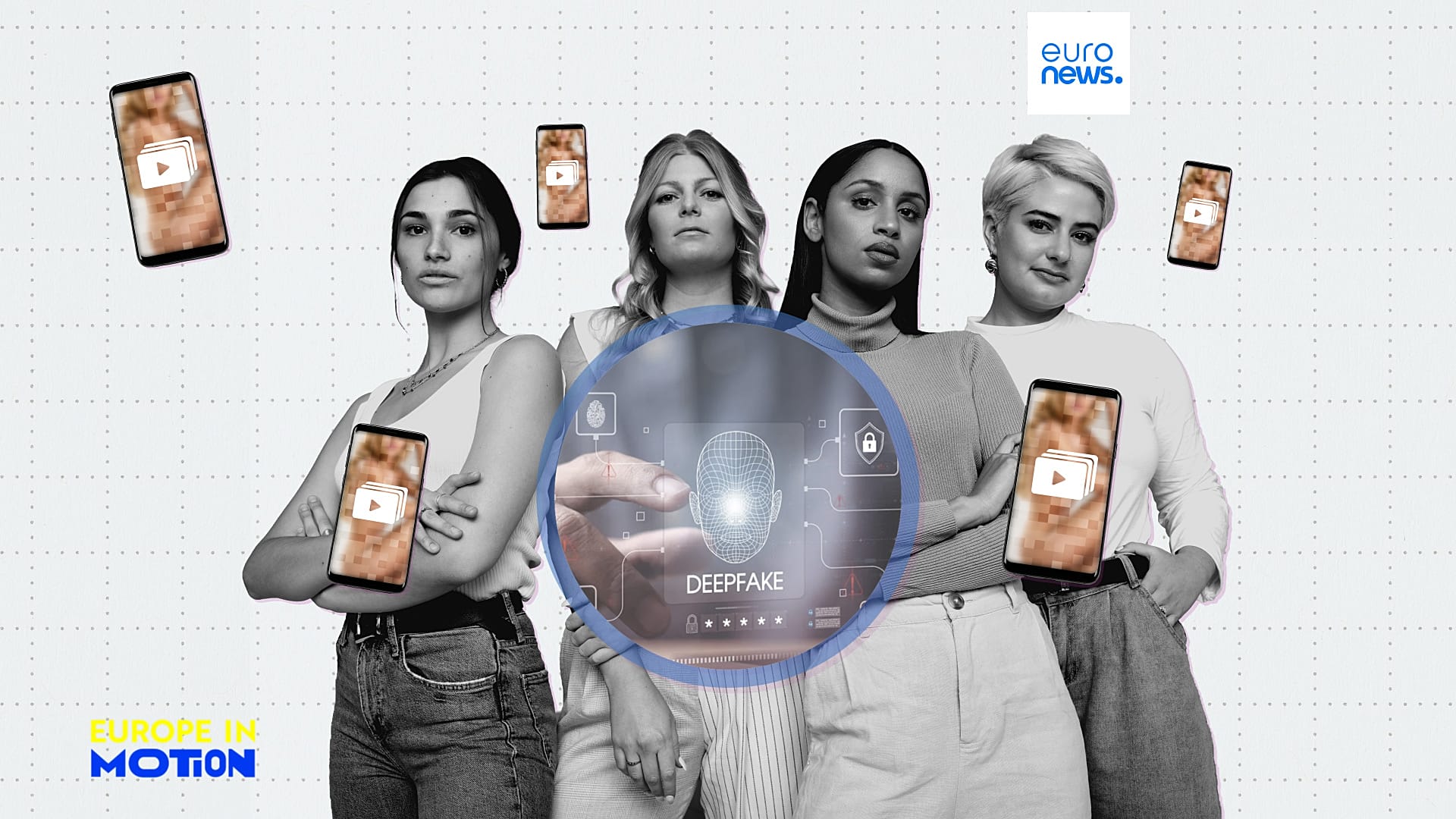 İnternetteki deepfake videoların %90'ından fazlası pornografik niteliktedir ve neredeyse yalnızca kadınlar hedef alınmaktadır. 