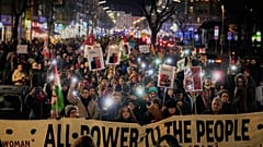 Manifestation en Allemagne et en Iran