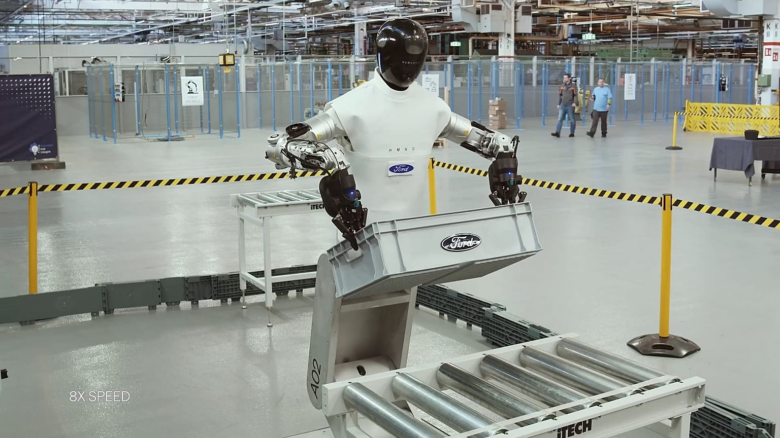 UK-built humanoid robot completes factory trial in Germany