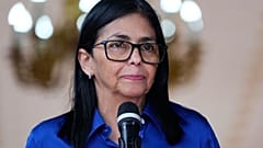 Delcy Rodríguez, anlässlich einer institutionellen Erklärung