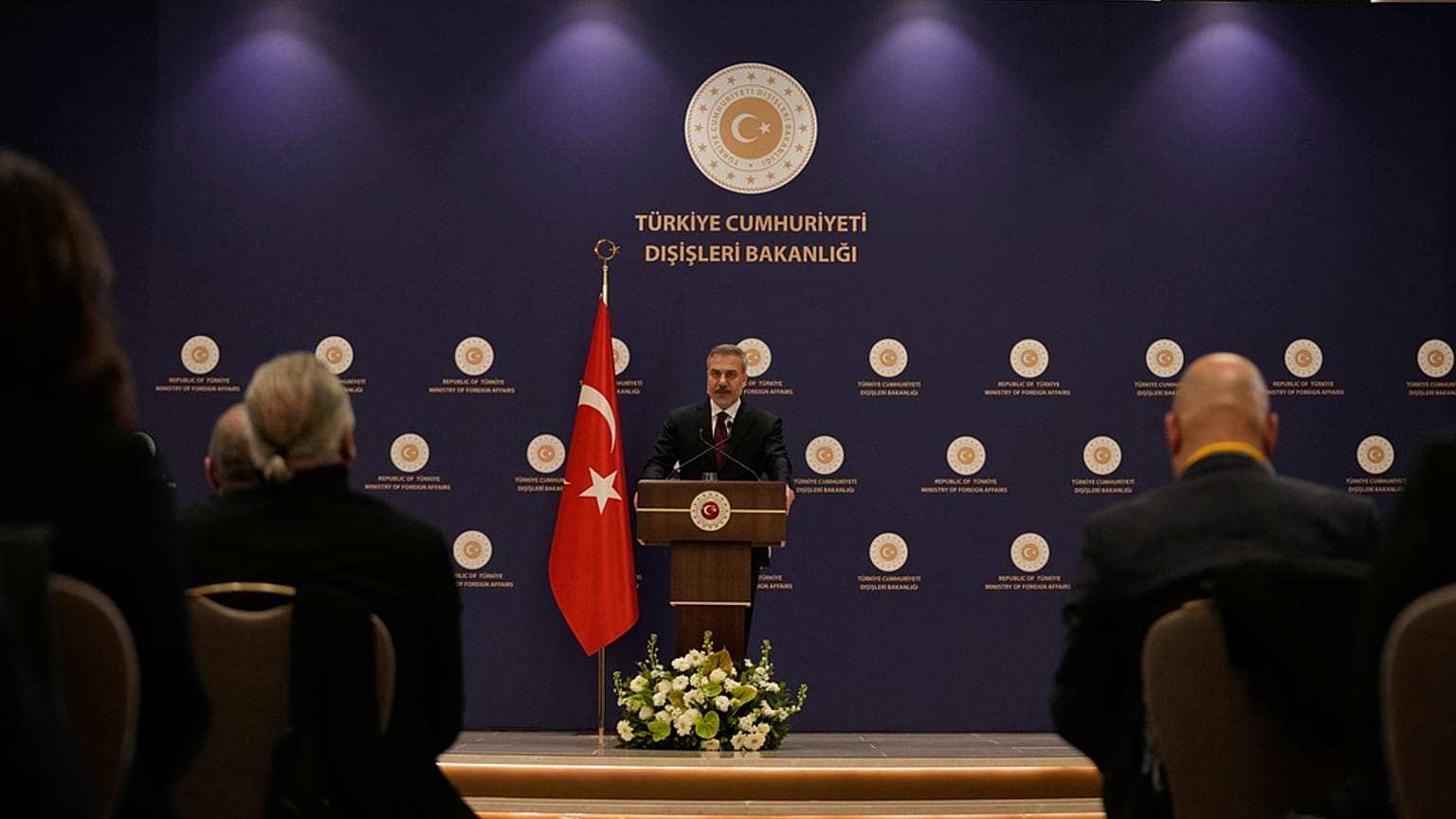 Dışişleri Bakanı Hakan Fidan