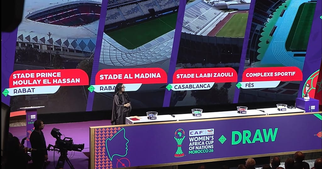 Women's AFCON 2026: groups announced after final draw