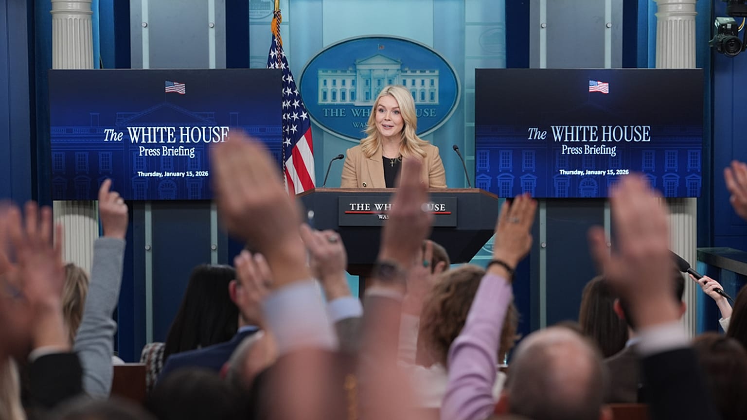 Beyaz Saray Basın Sekreteri Karoline Leavitt