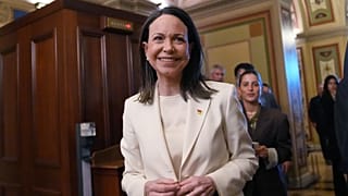 Venezuela'nın ana muhalefet lideri Maria Corina Machado Washington'da, 15 Ocak 2026