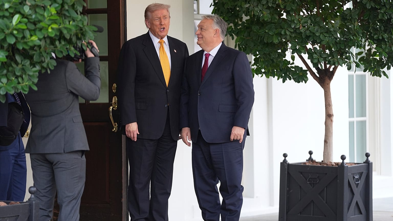 Donald Trump és Orbán Viktor