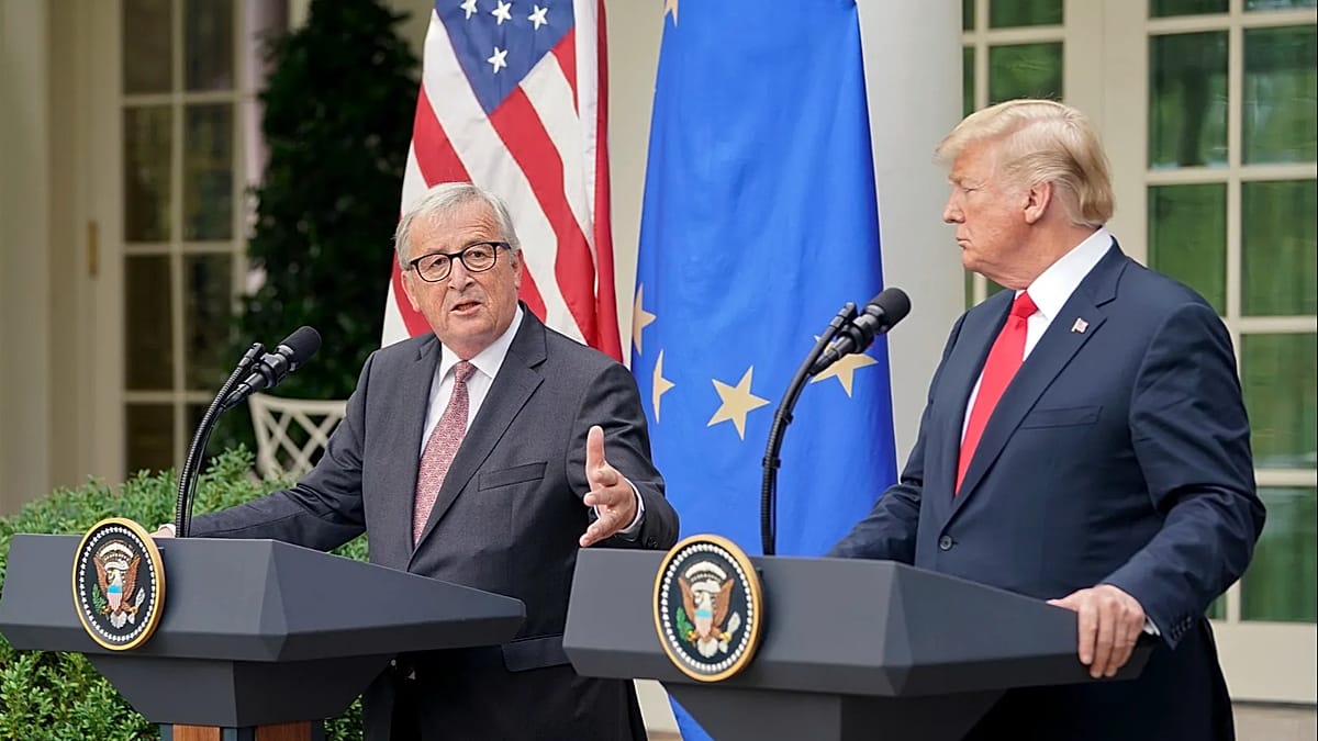 Ex-Commission president Juncker tells EU to use all tools available to ‘deeply harm the US economy’