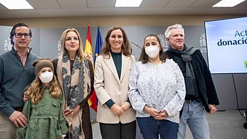 Ministra de Salud tras la presentación de los datos de Transplantes de 2025