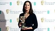 FILE: Kathleen Kennedy collects her BAFTA Fellowship award at the BAFTA Film Awards in London, 2, Feb, 2020