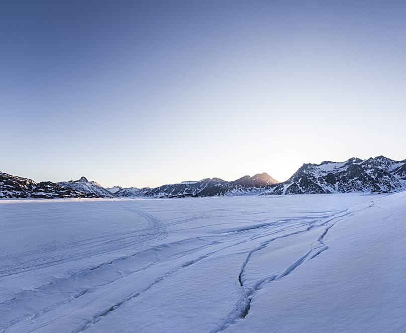 Atardecer en el Ártico