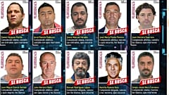 Foto de la Policía de los 10 más buscados