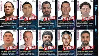 Foto de la Policía de los 10 más buscados