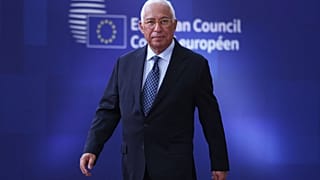ARQUIVO (18.12.2025): O presidente do Conselho Europeu, António Costa, chega à Cimeira da UE em Bruxelas