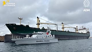 Nave sequestrata nel porto di Brindisi
