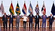 Treffen zur Unterzeichnung eines Freihandelsabkommens zwischen der Europäischen Union und dem Mercosur in Asuncion, Paraguay, Samstag, 17. Januar 2026.