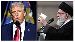 خامنه‌ای (راست) ترامپ (چپ)