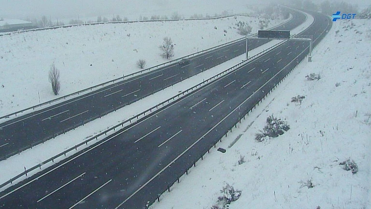Temporal de nieve en la península, 17 de enero de 2026.