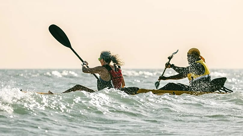 Samla's 100km non-stop endurance race takes place on land and at sea