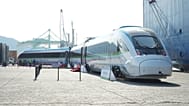 The first batch of high-speed trains delivered to Uzbekistan by Hyundai Rotem
