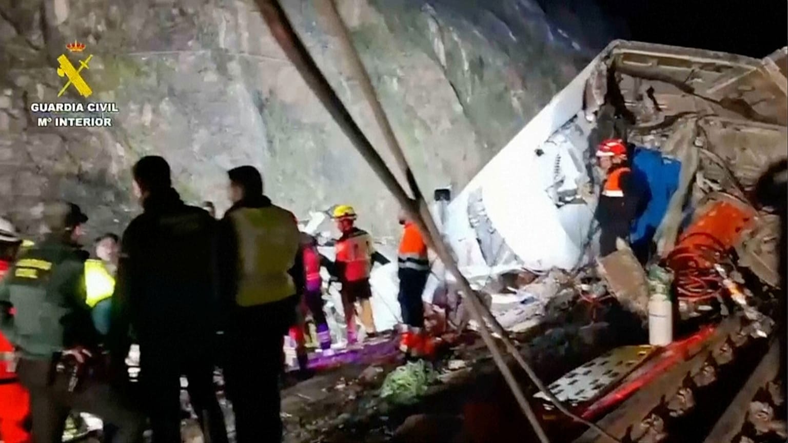 Imagen de uno de los trenes accidentados en Adamuz.