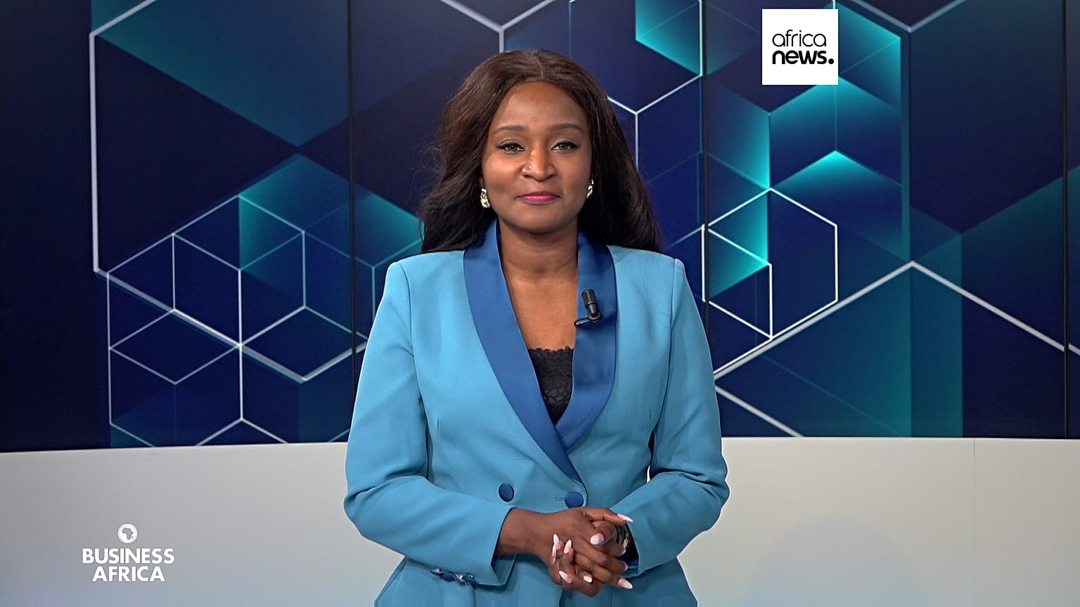 Afolake Oyinloye, anchor and producer of Business Africa ©