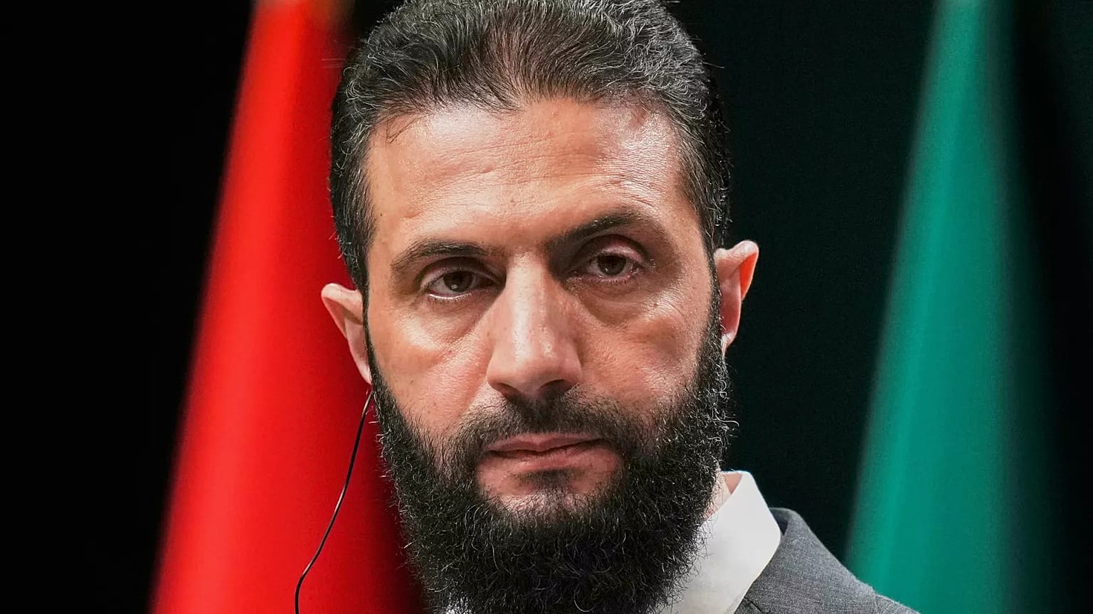 Syriens Übergangspräsident Ahmad al-Sharaa bei einer Pressekonferenz in Ankara, Türkei, 4. Februar 2025