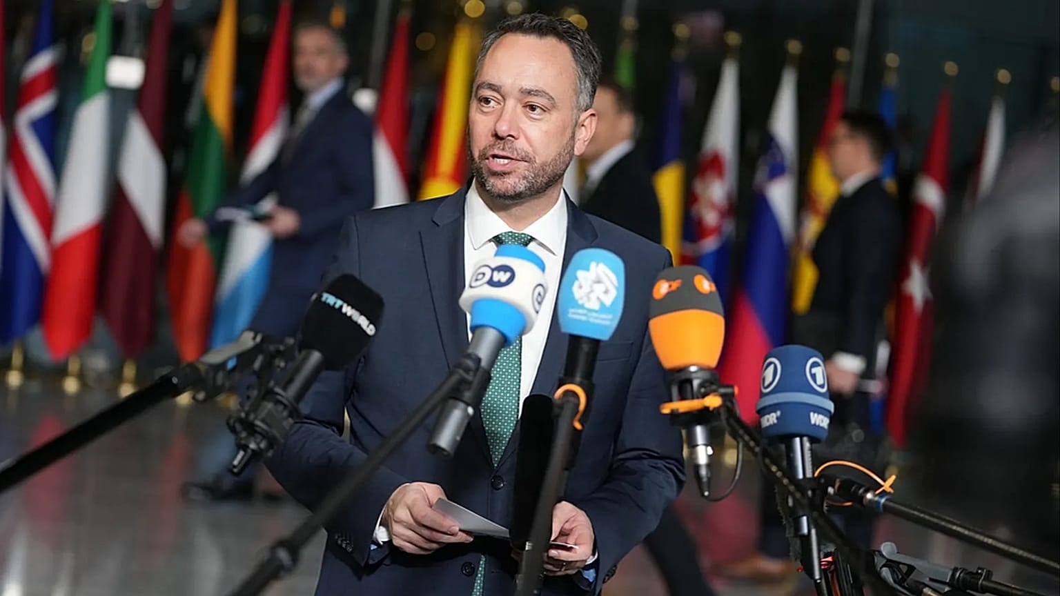 Maxime Prévot, Ministro dos Negócios Estrangeiros da Bélgica.