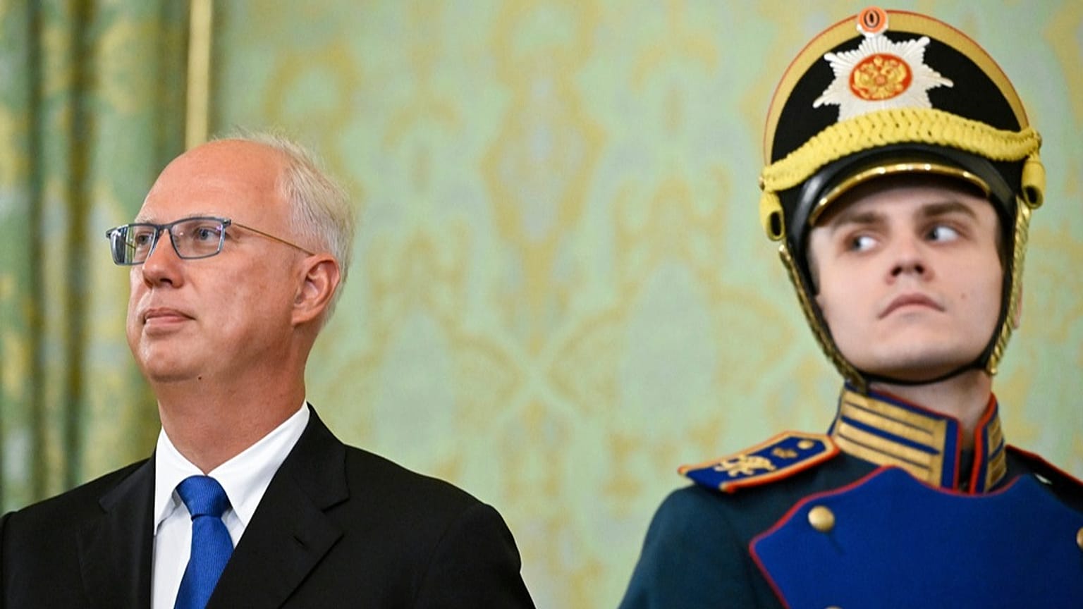 FILE: Russian President Vladimir Putin's top negotiator Kirill Dmitriev at the Grand Kremlin Palace in Moscow, 7 August 2025