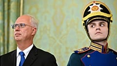 DATEI: Der Chefunterhändler des russischen Präsidenten Wladimir Putin, Kirill Dmitriev, im Großen Kremlpalast in Moskau, 7. August 2025