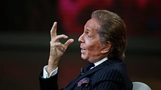 El diseñador italiano Valentino Garavani.