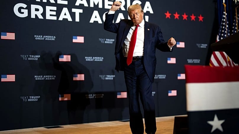 Trump egy orlandói gyűlésen