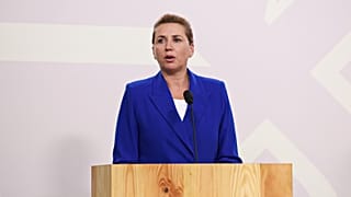 Danish Prime Minister Mette Frederiksen.