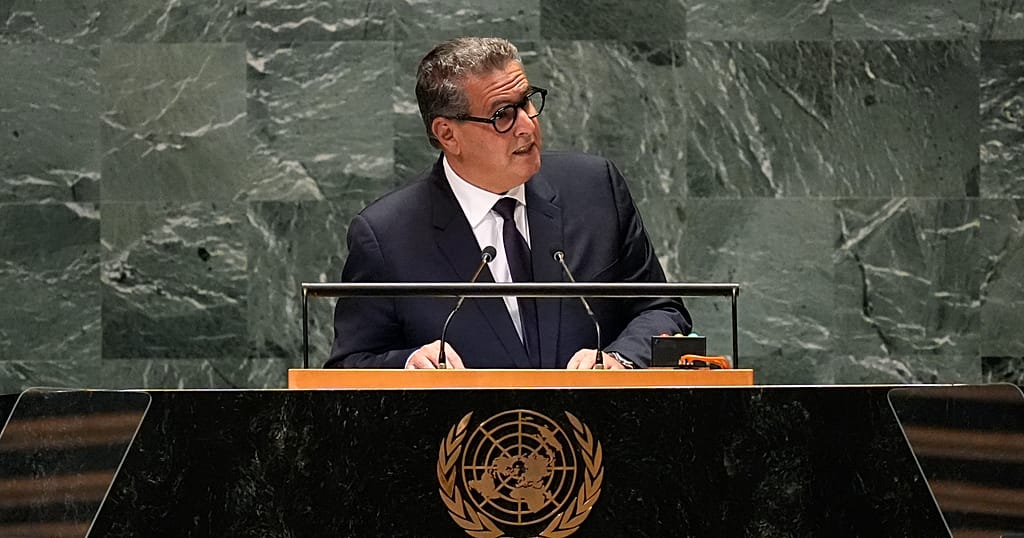 Morocco's Prime Minister holds talks with U.S. delegation