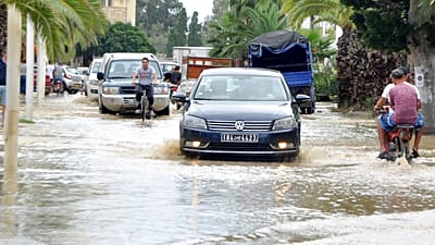 Au moins 4 morts dans des inondations en Tunisie