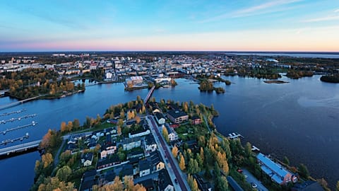 Aerial image of Oulu