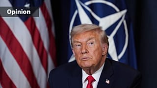 Donald Trump während eines Treffens mit NATO-Generalsekretär Mark Rutte in Davos, Schweiz, 21.01.2026