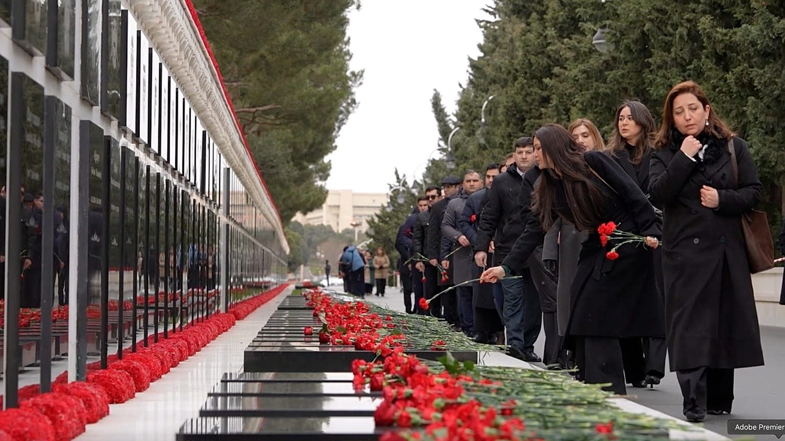 On 20 January every year Azerbaijanis pay tribute to those who died in a massacre committed by the former USSR against civilians.