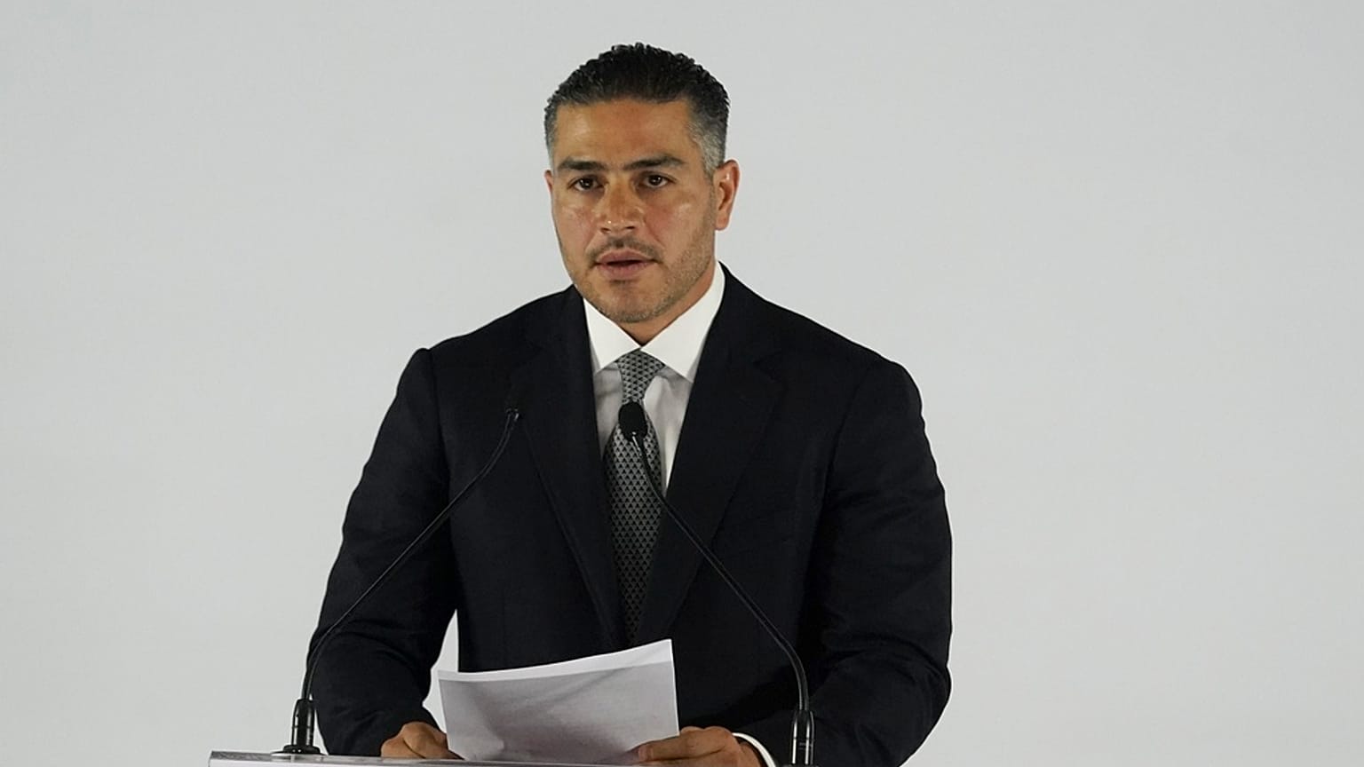 Meksika Güvenlik ve Vatandaş Koruma Bakanı Omar Hamid Garcia Harfuch