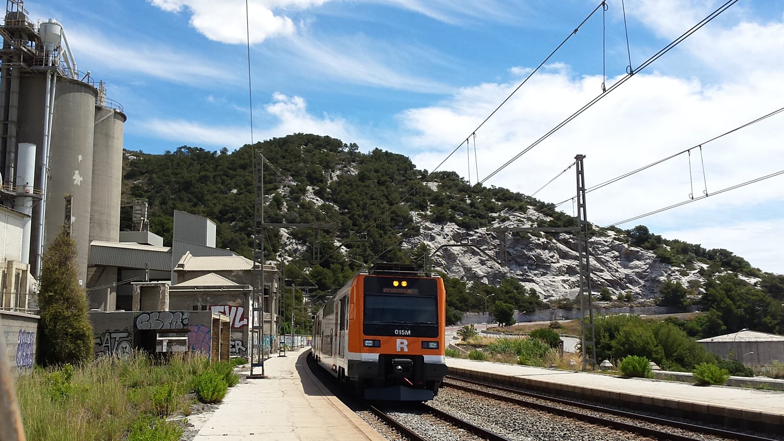 Un tren de Rodalies