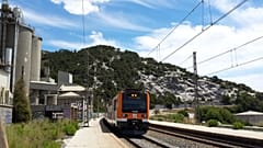 Ein Rodalies-Zug