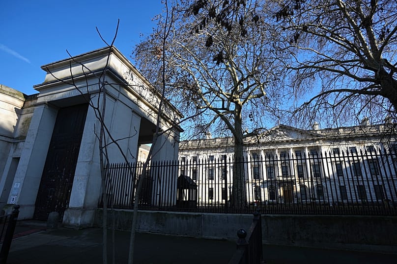 A general view of Royal Mint Court the site for the new London Chinese embassy, 14 January, 2026