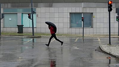 Depressão Ingrid atinge Portugal continental