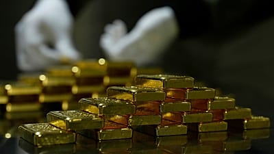 Metade das reservas de ouro portuguesas estão guardadas num edifício de alta segurança do Banco de Portugal no Carregado