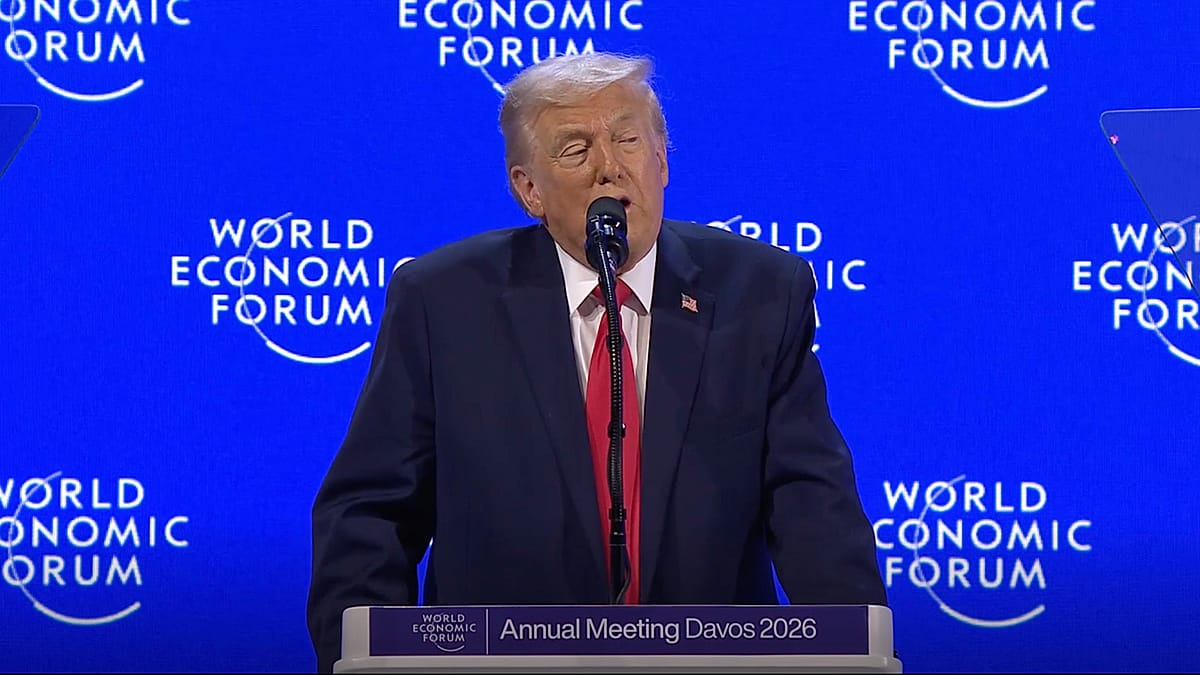 US seeks 'immediate negotiations' to acquire Greenland but 'won't use force', Trump tells Davos